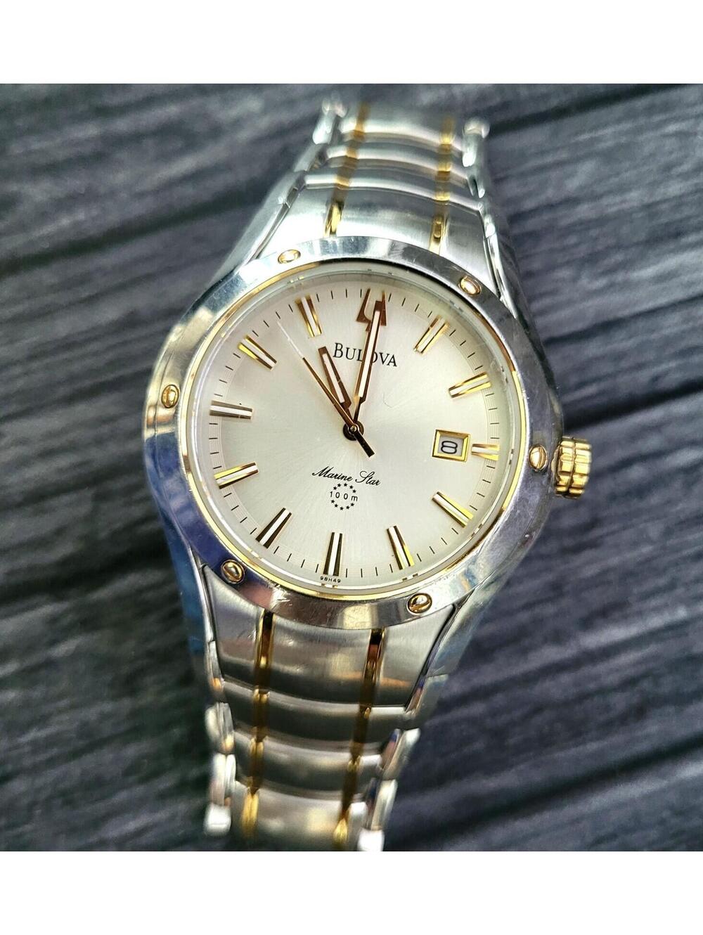 Rare Vintage Bulova Marine Star Men's‎ Classic Diver Watch